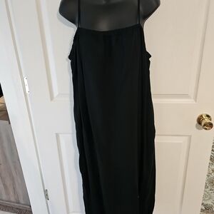 a new day Black Strapless Dress